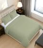 Light Sage Solid 400 TC Cotton Double Sized Duvet Cover