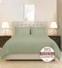 Light Sage Solid 400 TC Cotton Double Sized Duvet Cover
