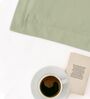 Light sage Solid 400 TC Cotton Standard Sized 2 Pillow Covers