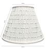 Beige Light Speed Polymer Lamp Shade