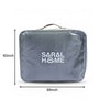 Grey Cloudy Mink Silky-Soft All Season Single Blanket