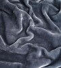 Grey Light Weight Cloudy Mink Silky Quilt