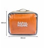 Orange Cloudy Mink Silky-Soft All Season Double Blanket