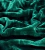Teal Cloudy Mink Silky-Soft All Season Single Quilt Blanket