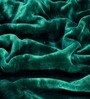 Green Light Weight Cloudy Mink Silky Quilt