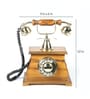 Vintage Working Telephone In Golden
Brass Showpiece