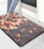 Lightning Abstract Microfibre 30x18 Inches Anti Skid Door Mat