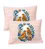 Pink Abstract 180 TC Cotton King Sized Bedsheet with 2 Pillow Covers Pink Abstract 180 TC Cotton King Sized Bedsheet with 2 Pillow Covers