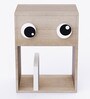Lil' Nino Kids Bedside Table in Oak Colour