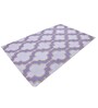 Lilac 100% Wool Abstract 5 x 8 Feet Hand Tufted Carpet