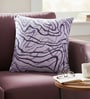 Lilac Polyester Abstract 20x20 inches Cushion Cover