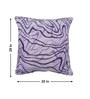 Lilac Polyester Abstract 20x20 inches Cushion Covers Set of 2