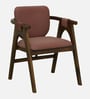 Lille Sheesham Wood Arm chair In Scratch Resistant Provincial Teak Finish