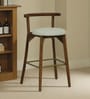 Lille Sheesham wood bar chair In Scratch Resistant Provincial Teak Finish