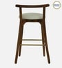 Lille Sheesham wood bar chair In Scratch Resistant Provincial Teak Finish