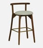 Lille Sheesham wood bar chair In Scratch Resistant Provincial Teak Finish