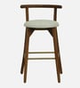 Lille Sheesham wood bar chair In Scratch Resistant Provincial Teak Finish