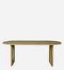 Lillebonne Mango Wood 6 Seater Dining Set In Natural Finish