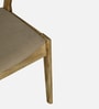 Lillebonne Mango Wood Dining Chair In Natural Finish ( Set of 2 )