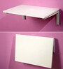 Lilo Collapsible Writing Table in White Colour