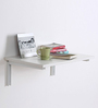 Lilo Collapsible Writing Table in White Colour