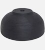 Lily Pan Black Polyethylene  Floor Planter