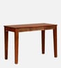 Lima Solid Wood Writing Table In Honey Oak Finish
