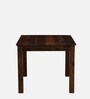Limburg Sheesham Wood 4 Seater Dining Set In Provincial Teak Finish And Mocha Mousse Colour