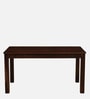 Limburg Sheesham Wood 6 Seater Dining Set In Provincial Teak Finish And Mocha Mousse Colour