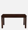 Limburg Sheesham Wood 6 Seater Dining Set In Provincial Teak Finish And Mocha Mousse Colour