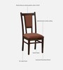 Limburg Sheesham Wood 6 Seater Dining Set In Provincial Teak Finish And Mocha Mousse Colour
