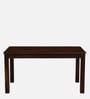 Limburg Sheesham Wood 6 Seater Dining Set In Provincial Teak Finish And Mocha Mousse Colour