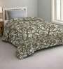 Lime Green Ultrasonic Premium 120 GSM Reversible Ac Single Bed Comforter