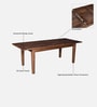 Limoges Mango Wood Extendable Dining Set in Tubbaq Finish
