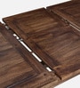 Limoges Mango wood Extendable Dining Table in Tubbaq Finish