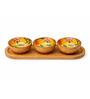 Limonata Trio Wooden Bowl Set