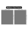 Line Art Golden Shapes Acrylic Framed Art Panel (Set Of 2)