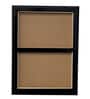 Line Art Golden Shapes Acrylic Framed Art Panel (Set Of 2)