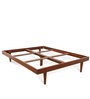 Line Queen Size Bed In Honey Finish