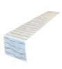 Linear Beige Cotton (72 x13) Inch Table Runner