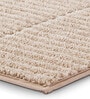 Linen Beige Polyester 32X20 Inches Anti-Skid  Bath Mat
