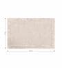 Linen Beige Reversible Cotton Bathmat (50x80 cm)