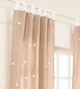 Linen Sheer 7 Feet Loop Top Curtain