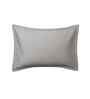 Linen Solid 300 TC Cotton 2 Pillow Sham Set