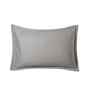Linen Solid 300 TC Cotton 2 Pillow Sham Set