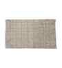 Linen Solid Cotton 28x47 Inches Anti Skid Bath Mat