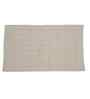 Linen Solid Cotton 28x47 Inches Anti Skid Bath Mat