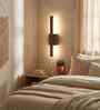 Lineo Wooden LED Wall Flush Mount Light (Brown)