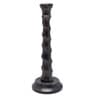Liner Black Wood Candle holder