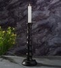Liner Black Wood Candle holder